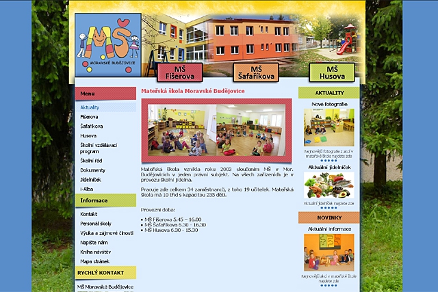 www.msmorbudejovice.com - mateřská škola Moravské Budějovice 