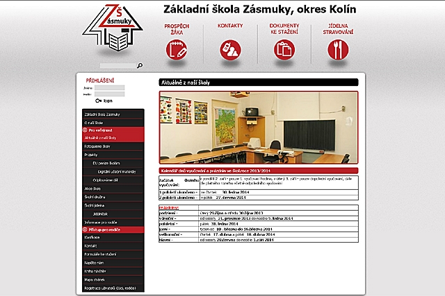 www.zs-zasmuky.cz - ZŠ Zásmuky, okres Kolín 